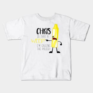 Chris. Is That A Weed? Kids T-Shirt